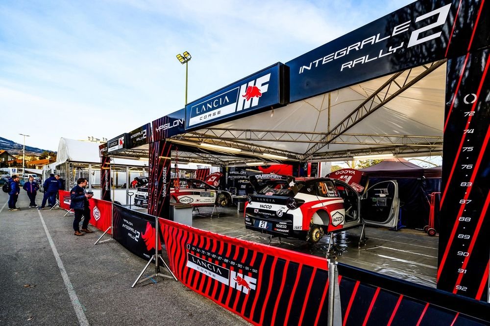 Lancia Corse HF team area