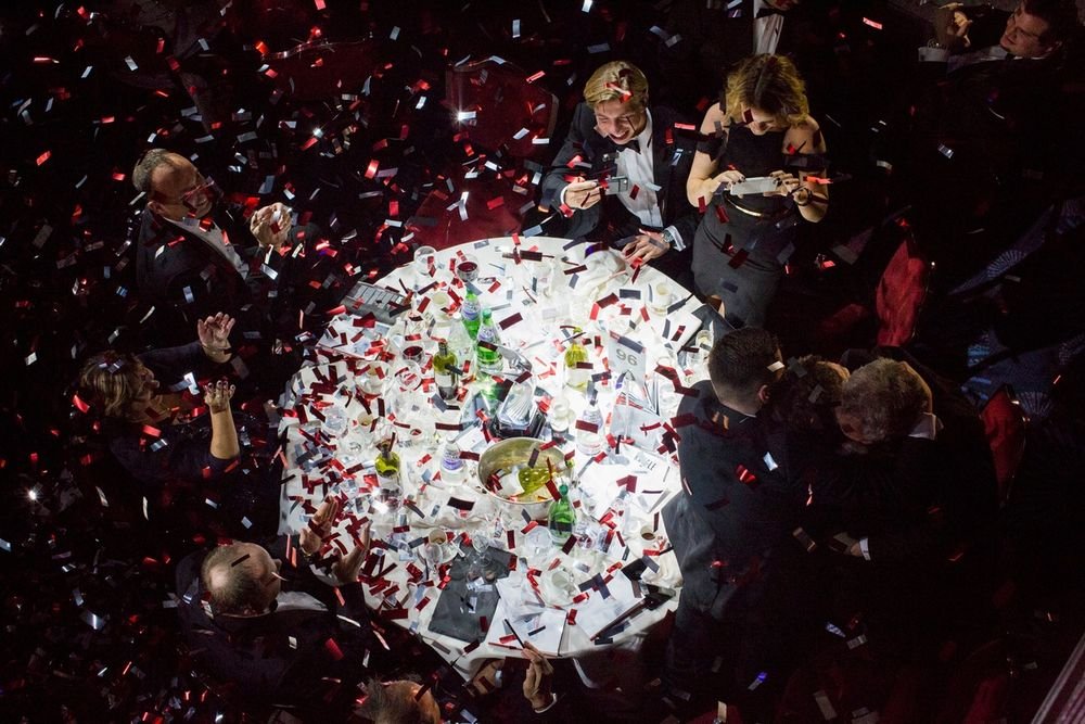 Norris celebrates being named Young Driver winner