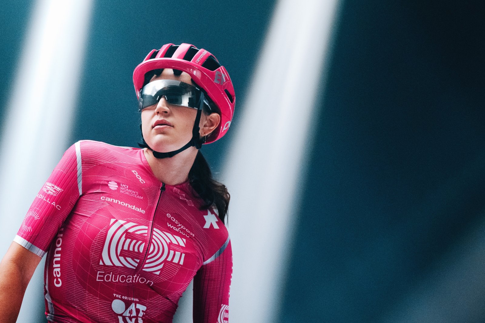 The new EF Education kit, made by Assos of Switzerland