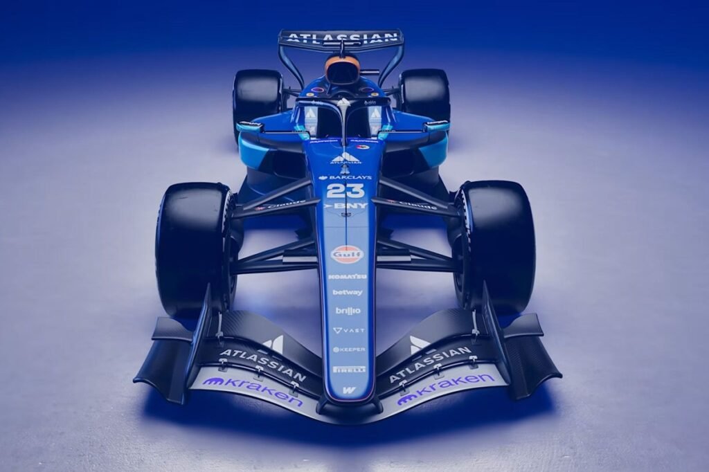 Williams launches 2026 F1 car livery