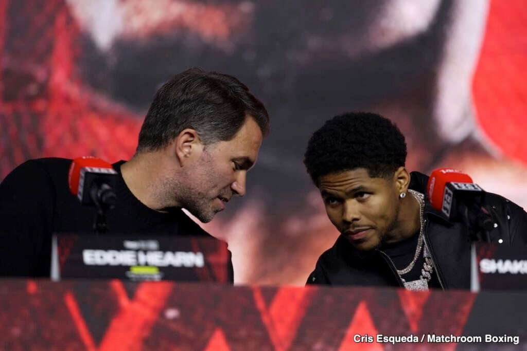 Shakur Stevenson ties Ryan Garcia fight to VADA testing before talks begin