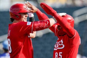 Cincinnati’s Cactus League win streak ends in the arms of the Angels
