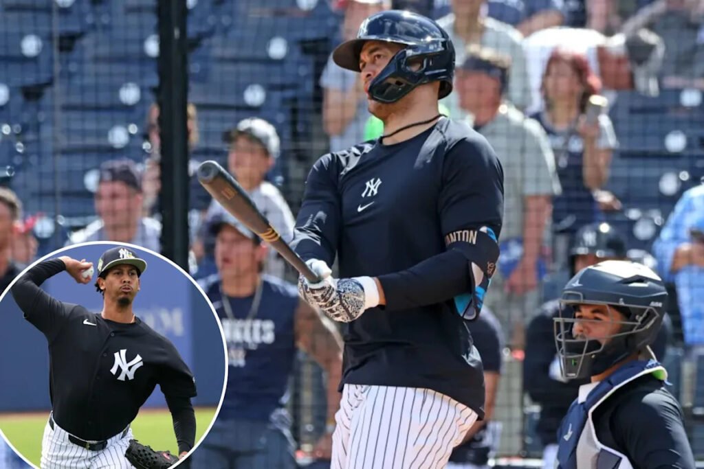Yankees’ Austin Wells, Giancarlo Stanton belt homers off new reliever fighting for spot