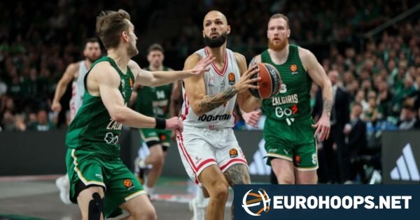 Zalgiris wins double-overtime drama against Olympiacos