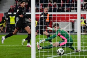 Bayer Leverkusen beats St. Pauli to reach German Cup semifinals