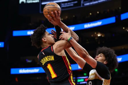 Hawks All-Star Jalen Johnson leaves win over Wizards with hip flexor injury