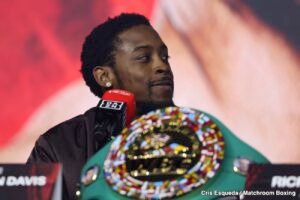 Keyshawn Davis Blocked From Devin Haney Title Fight