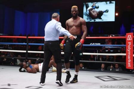 Efe Ajagba Calls Out Oleksandr Usyk After Charles Martin KO