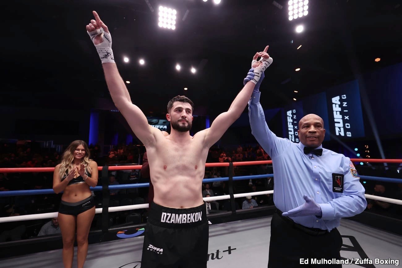 Image: Umar Dzambekov knocks out Ahmed Elbiali in Round 2