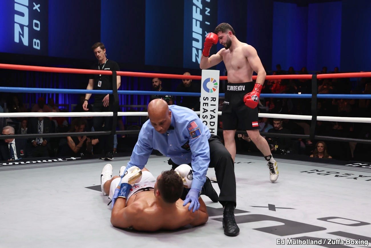 Image: Umar Dzambekov knocks out Ahmed Elbiali in Round 2