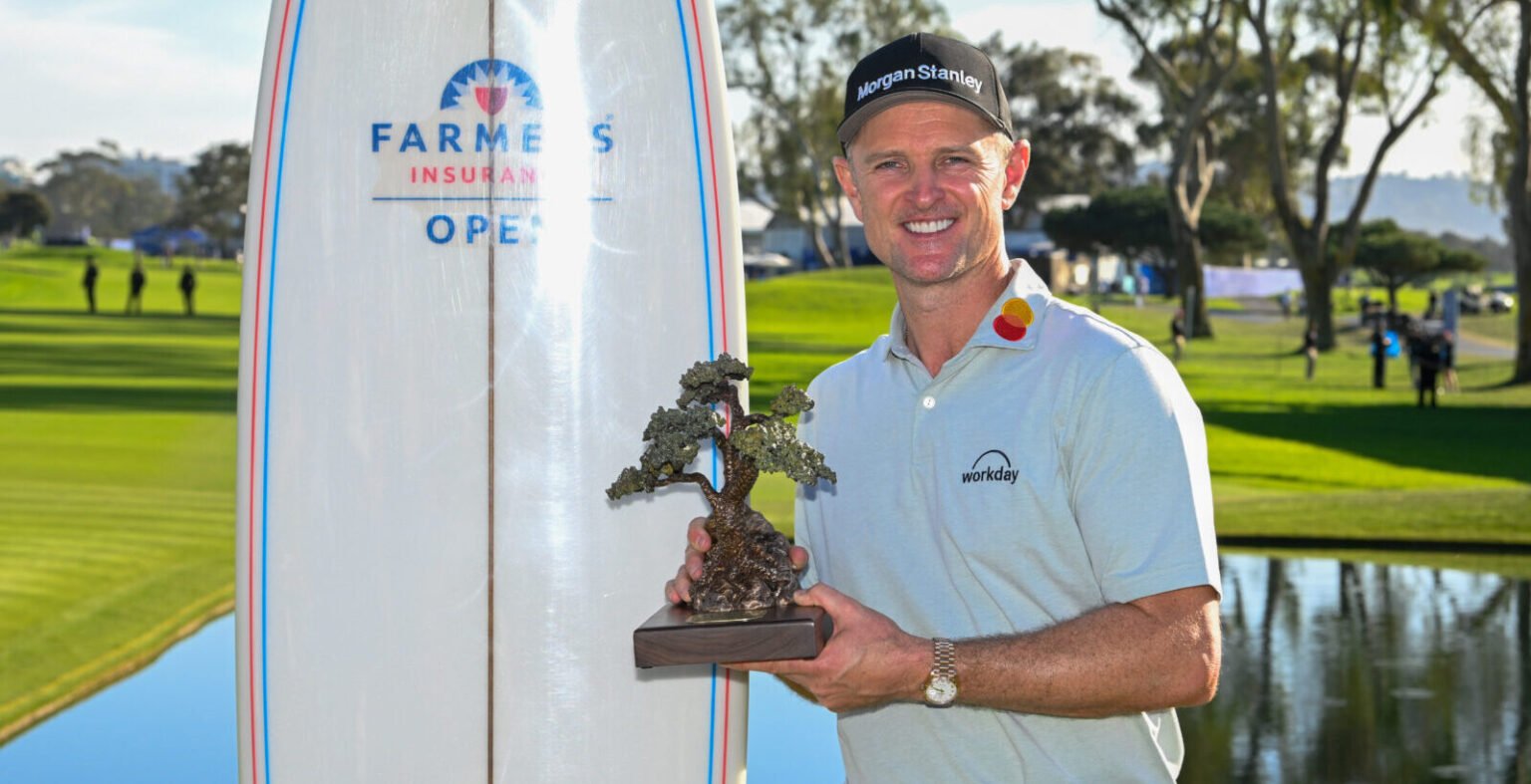 JUSTIN ROSE WINS FARMERS INSURANCE OPEN