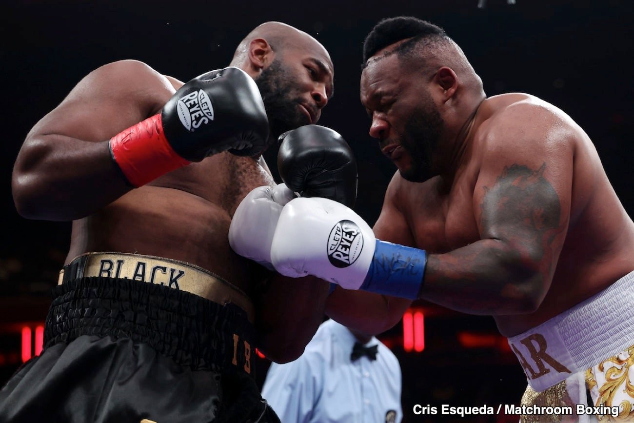 Image: Jarrell Miller Talks About the Punch That Ended His Toupee’s Career