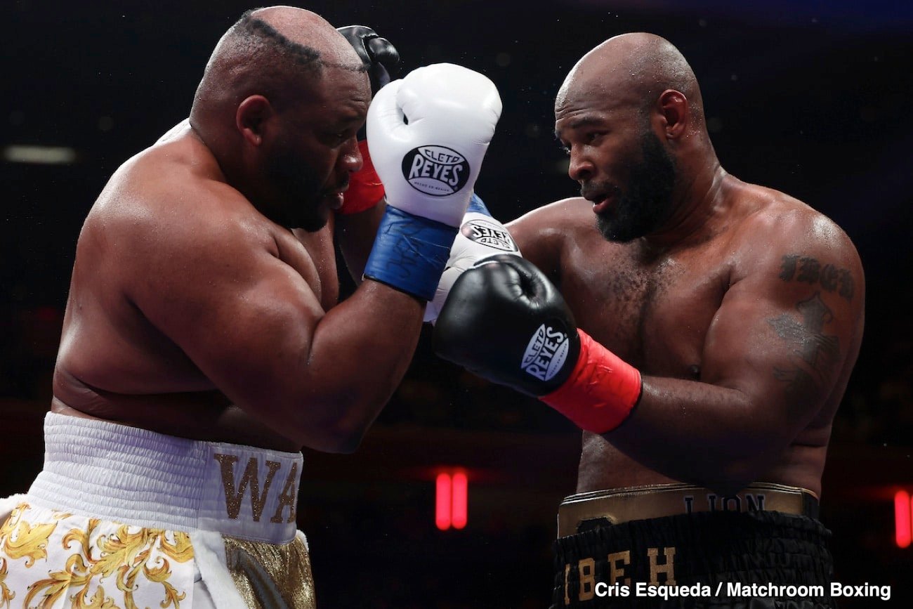 Image: Jarrell Miller Talks About the Punch That Ended His Toupee’s Career