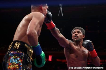 Terence Crawford Says Ryan Garcia Can’t Hit Shakur Stevenson