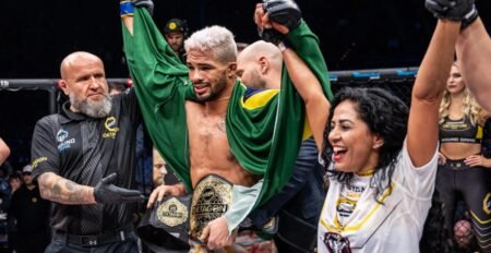 MMA prospect Kaik Brito shares career-changing advice from Wanderlei Silva: ‘He’s always motivating people’