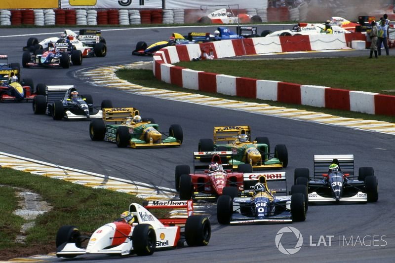 The Senna Esses at Interlagos are arguably the most iconic corners in F1