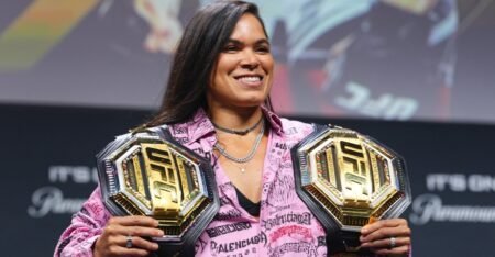 Amanda Nunes responds to Sean Strickland’s sexist comments: ‘Don’t cry, man’