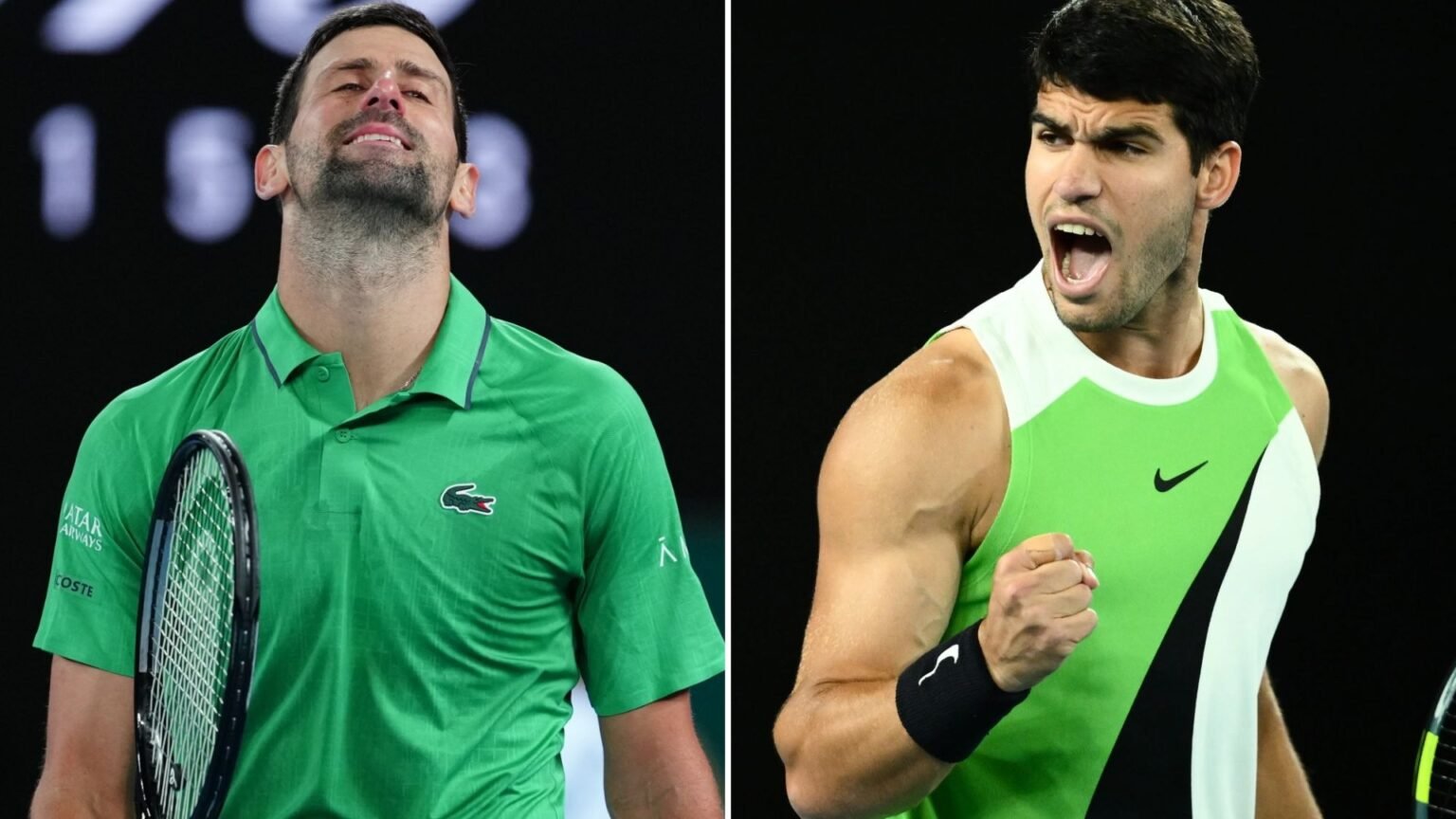 Carlos Alcaraz beats Novak Djokovic in Australian Open final to become youngest Career Slam winner and deny Serb record