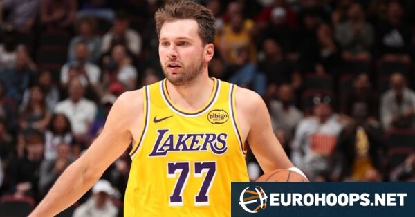 Doncic anota 60 puntos en Miami para la victoria de los Lakers