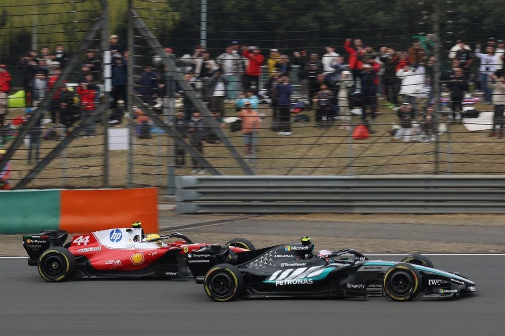 Lewis Hamilton, Ferrari, Andrea Kimi Antonelli, Mercedes