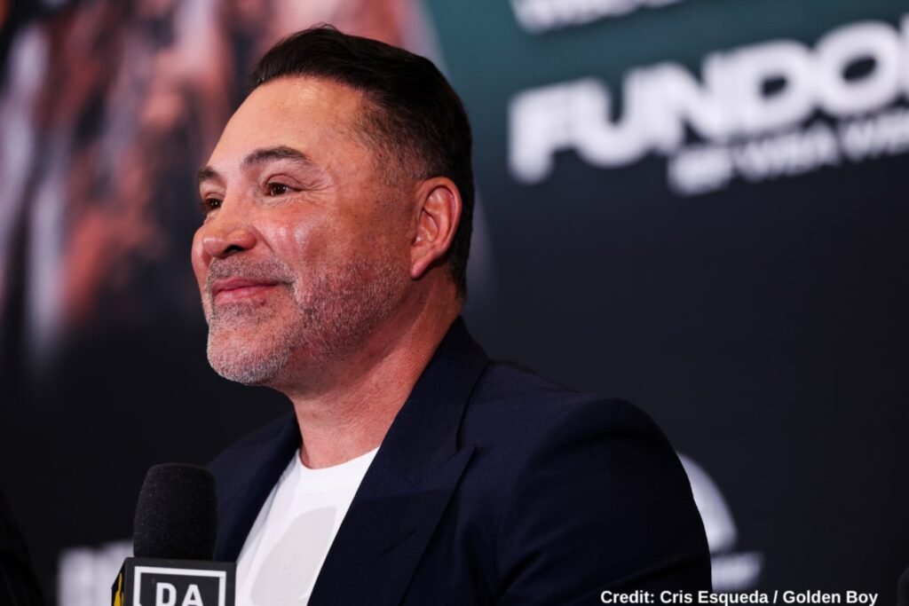 Oscar De La Hoya ties Vergil Ortiz dispute to Golden Boy’s DAZN deal