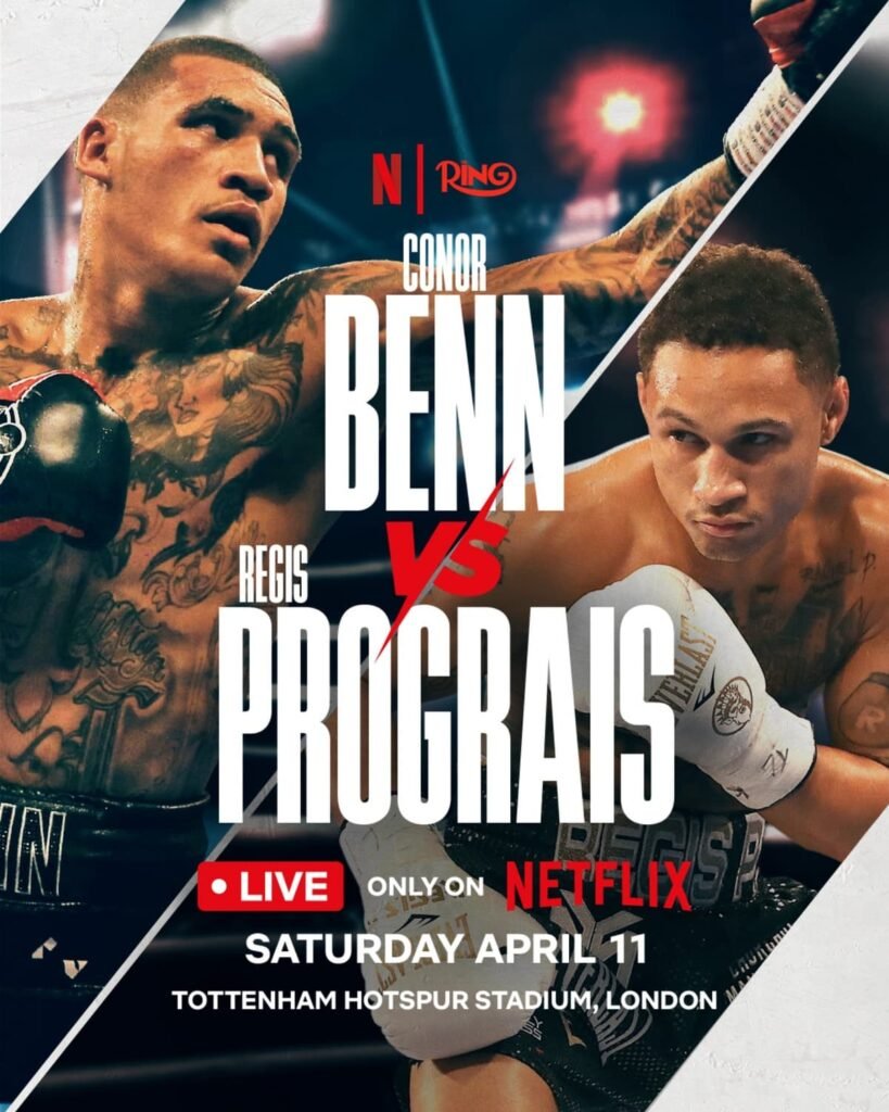 Prograis unfazed by weight difference in Benn showdown