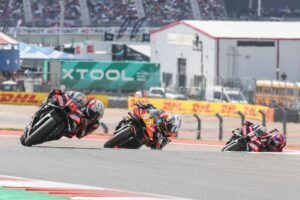 What happened in Bezzecchi and Acosta’s US GP clash?