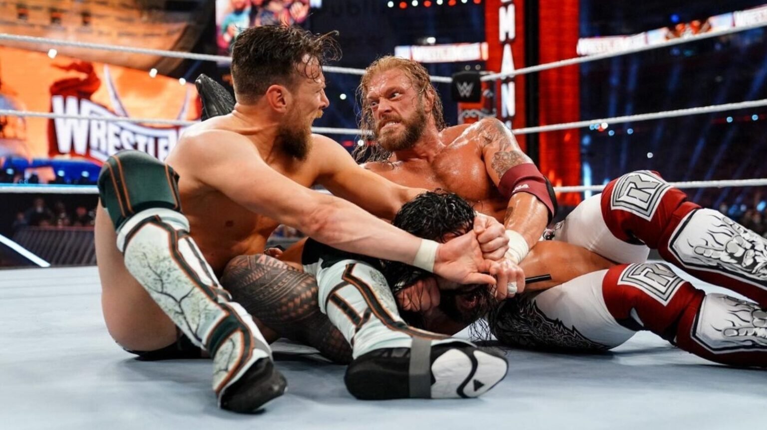 Match Spotlight: Roman Reigns Vs. Daniel Bryan Vs. Edge, WWE WrestleMania 37