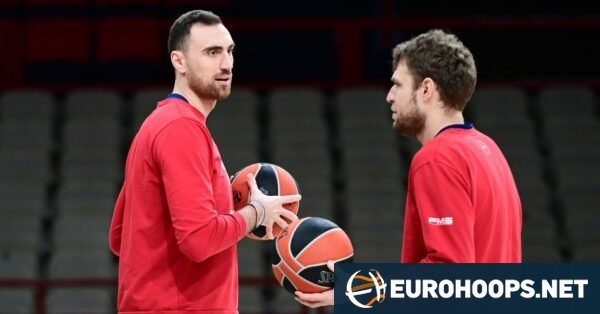Olympiacos faces Panathinaikos with Milutinov cleared and Vezenkov questionable