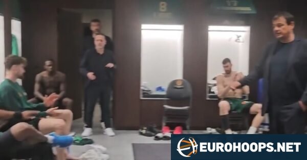 Αταμάν στα αποδυτήρια Παναθηναϊκού: “Ο Χουάντσο έπαιξε καταπληκτική άμυνα, καλή δουλειά φίλε” (Video)