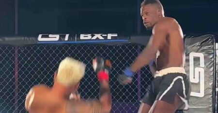 Video: Ex-UFC fighter Blood Diamond brutally knocks out mid-air opponent