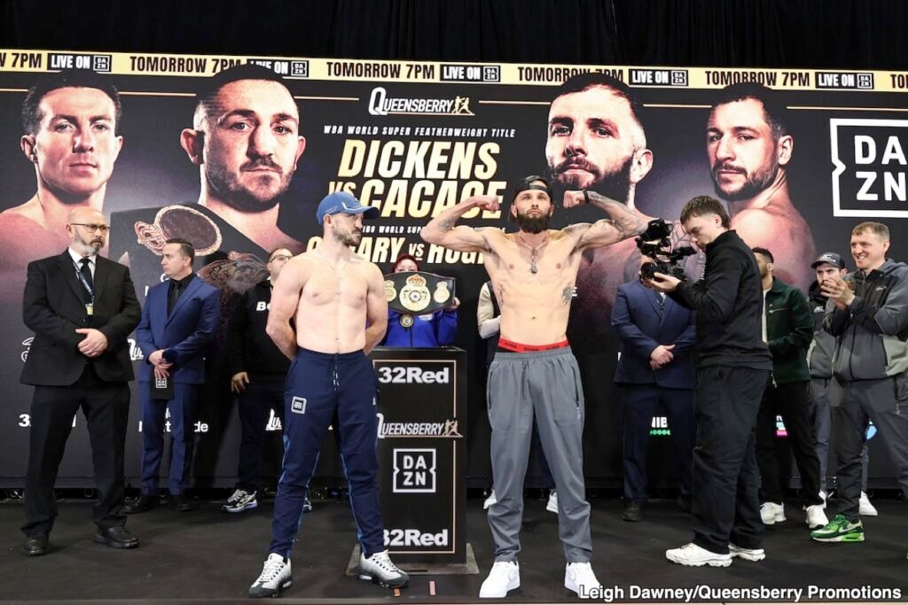 Jazza Dickens vs. Anthony Cacace Live Results From Dublin, Ireland