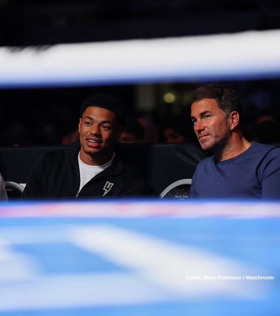 Eddie Hearn invites offer for Giorgio Visioli vs Curmel Moton fight