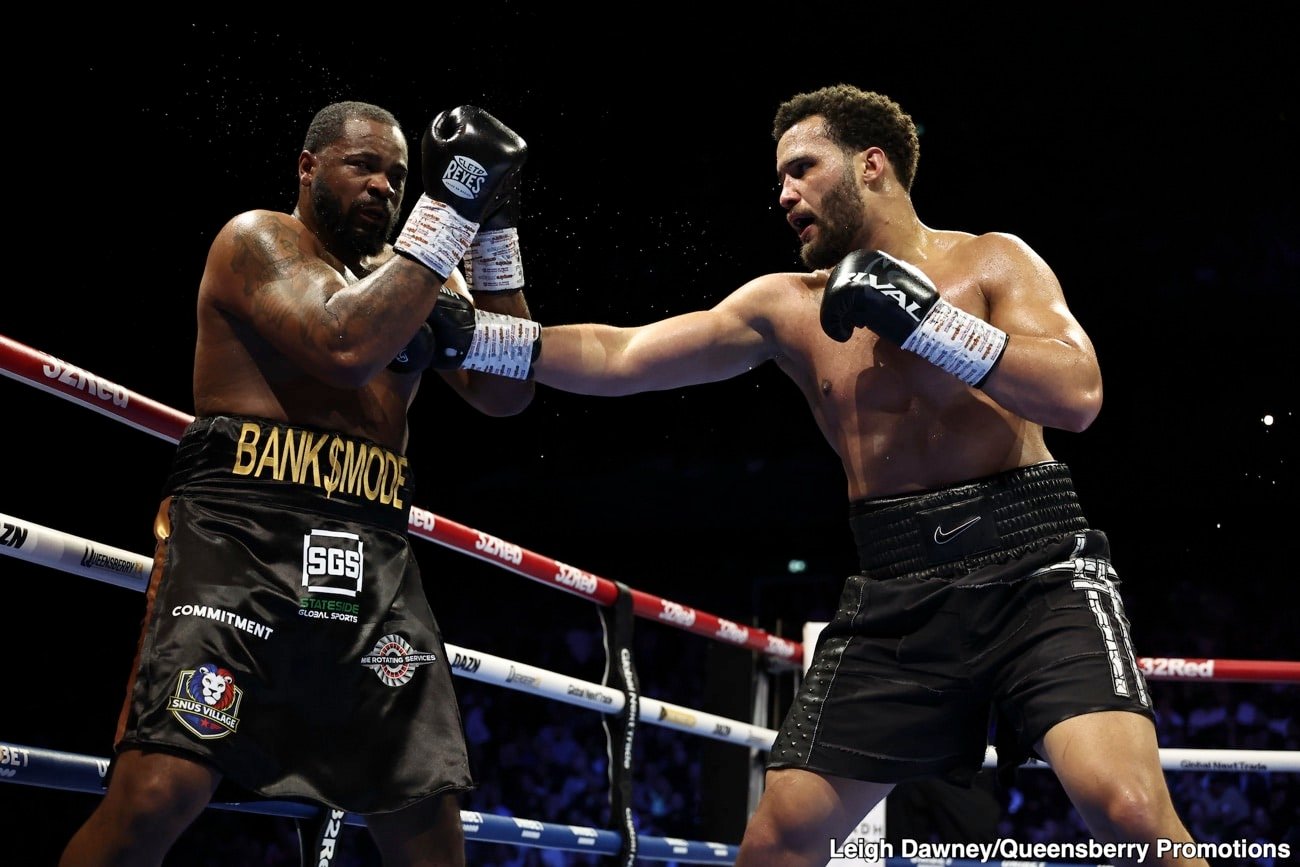 Image: Moses Itauma Stops Jermaine Franklin in Five, WBO Mandatory In Play