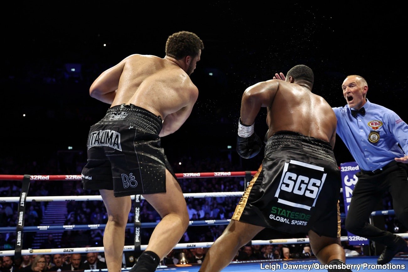 Image: Moses Itauma Stops Jermaine Franklin in Five, WBO Mandatory In Play