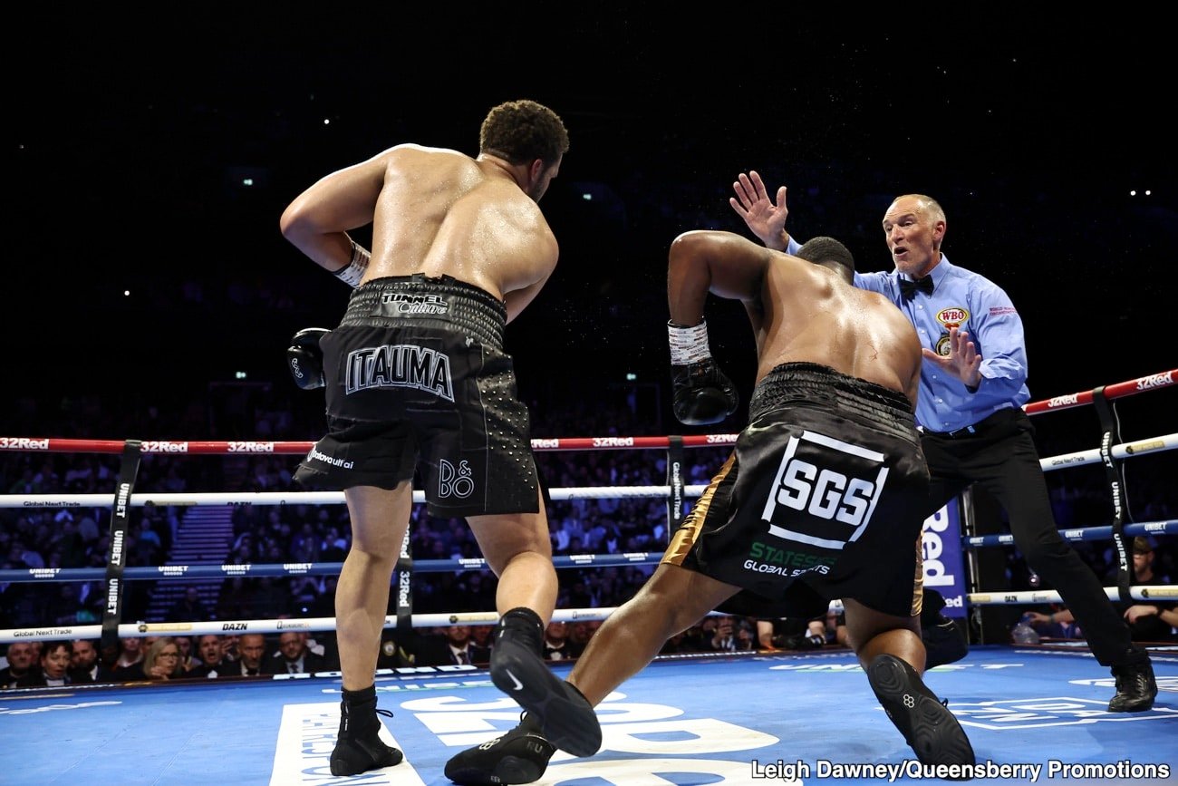 Image: Moses Itauma Stops Jermaine Franklin in Five, WBO Mandatory In Play