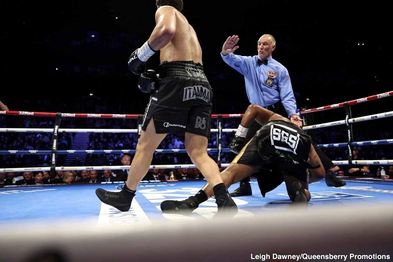 Image: Moses Itauma Stops Jermaine Franklin in Five, WBO Mandatory In Play