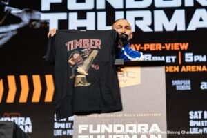 Sebastian Fundora Calls Keith Thurman a “Salesman” Ahead of Title Fight