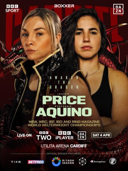 Lauren Price Faces Stephanie Aquino April 4 With Three Belts At Stake
