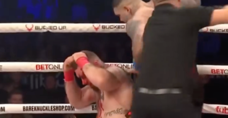 Former WWE tag champ Gzim Selmani survives knockdown, destroys Daniel Curtin with bloody knockout in BKFC debut