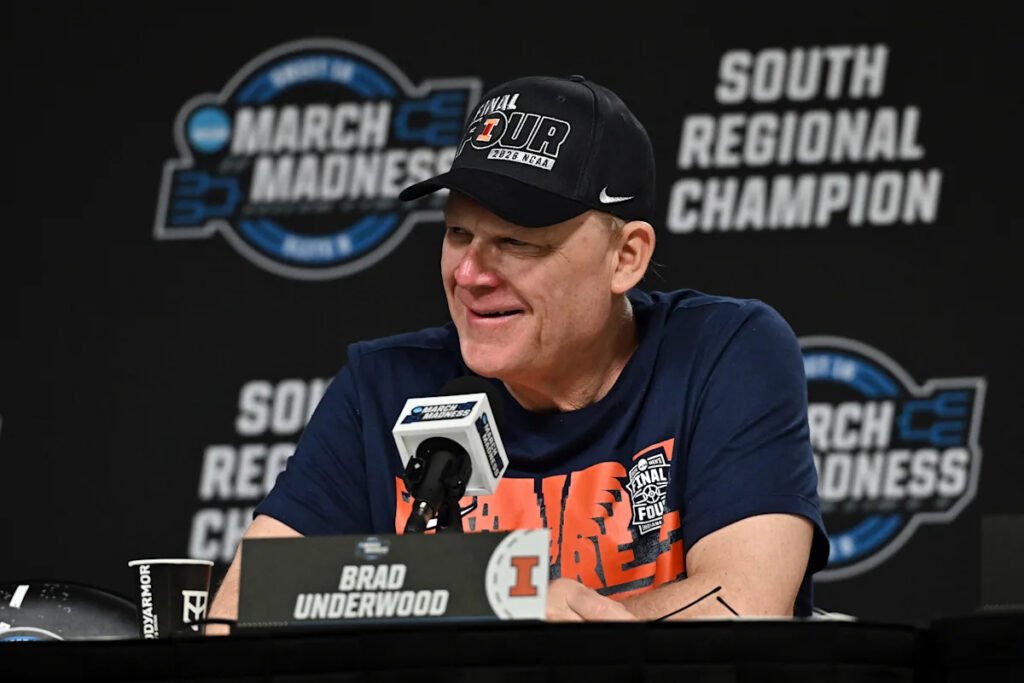 Illinois was Brad Underwood’s dream job. Now, he has it in the Final Four