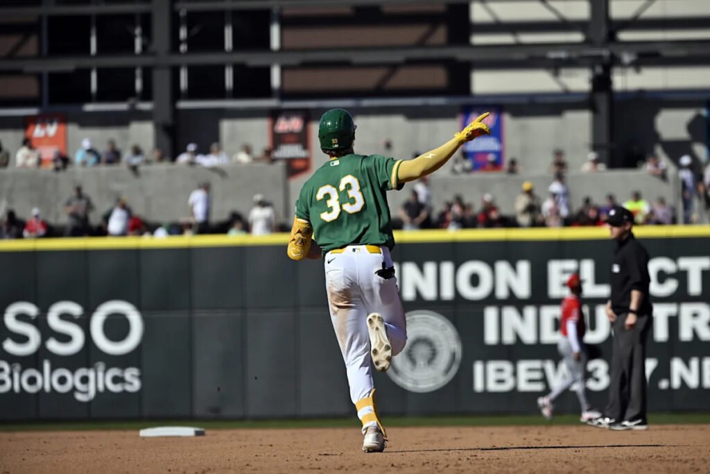 A’s Prospects Help Club Sweep Spring Double-Header