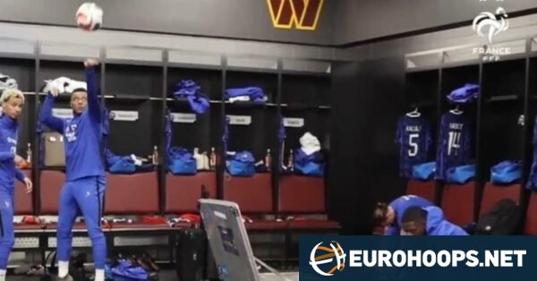 Εμπαπέ: Ξέρει και… μπάσκετ! (video)