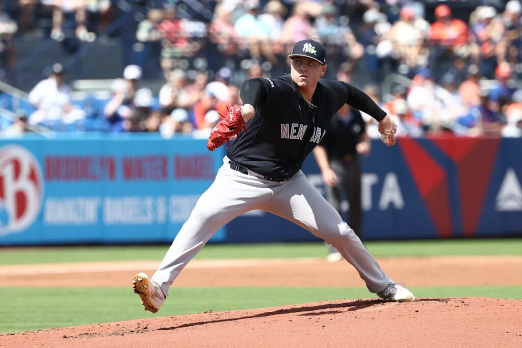 Ryan Weathers’ stormy second spring start for Yankees sparks Mets win