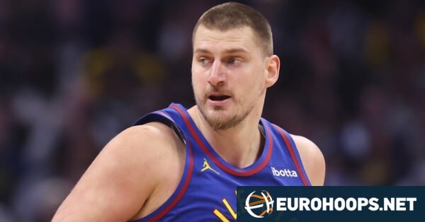 Nikola Jokic named Player of the Week in the NBA