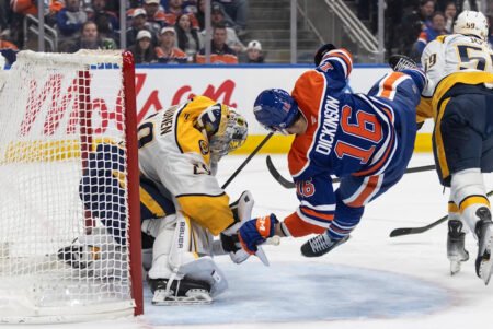 McDavid has 3 assists, Draisaitl injured in the Oilers’ 3-1 win over the Predators