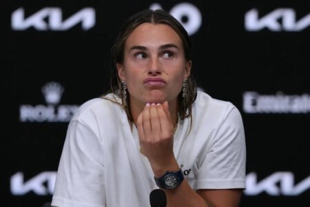 Top-ranked tennis player Aryna Sabalenka announces engagement to Georgios Frangulis