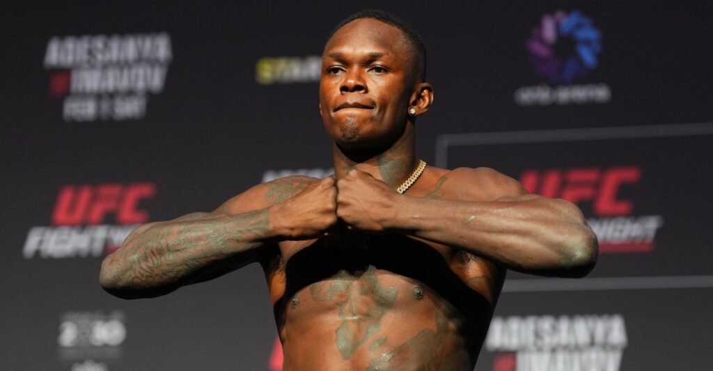 UFC Seattle weigh-in video: Adesanya vs. Pyfer