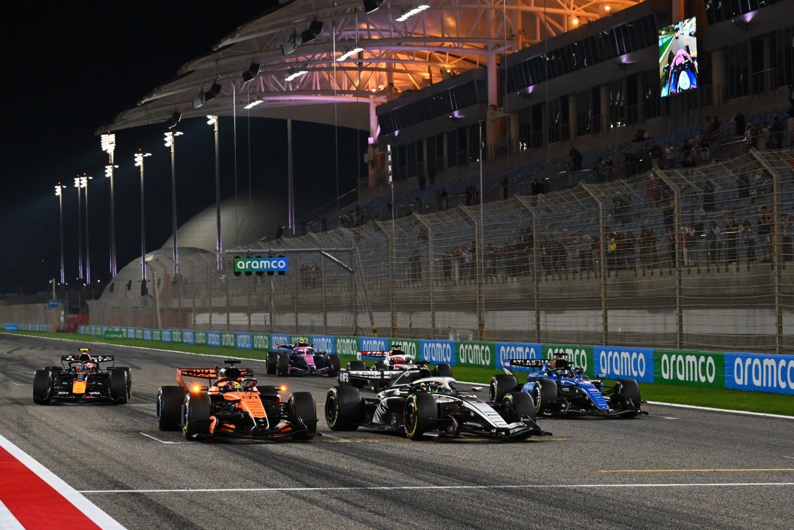 A change to the start procedure was evaluated during the Bahrain test