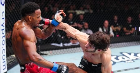 Movsar Evloev vs. Lerone Murphy full fight video highlights